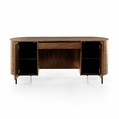 Four Hands - Lunas Executive Desk - Caramel Guanacaste - 224198-002 view 3
