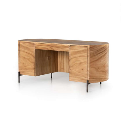 Four Hands - Lunas Executive Desk - Gold Guanacaste - 224198-001 veiw 1