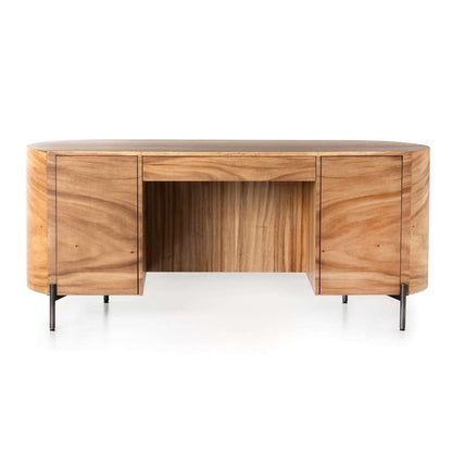 Four Hands - Lunas Executive Desk - Gold Guanacaste - 224198-001 veiw 3