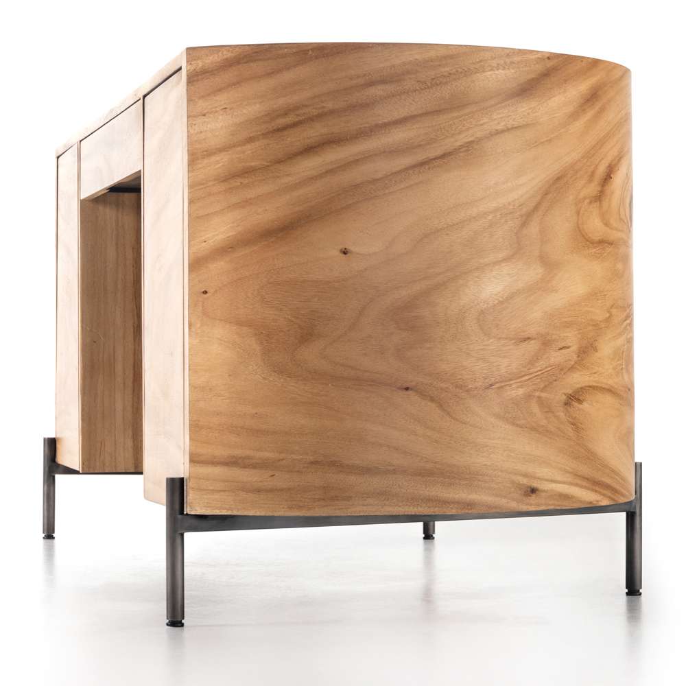 Four Hands - Lunas Executive Desk - Gold Guanacaste - 224198-001 veiw 7