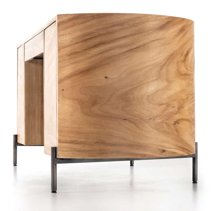 Four Hands - Lunas Executive Desk - Gold Guanacaste - 224198-001 veiw 7