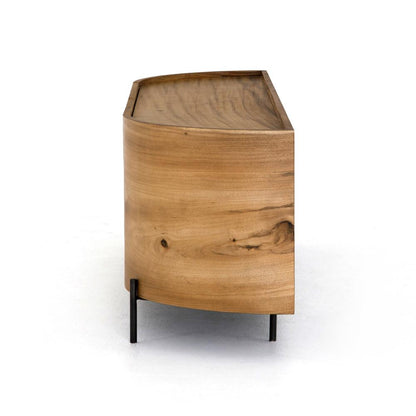 Four Hands - Lunas Media Console - Gold Guanacaste - UWES-246 veiw 7