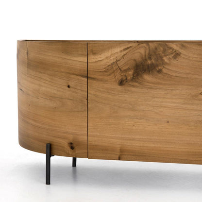 Four Hands - Lunas Media Console - Gold Guanacaste - UWES-246 veiw 9