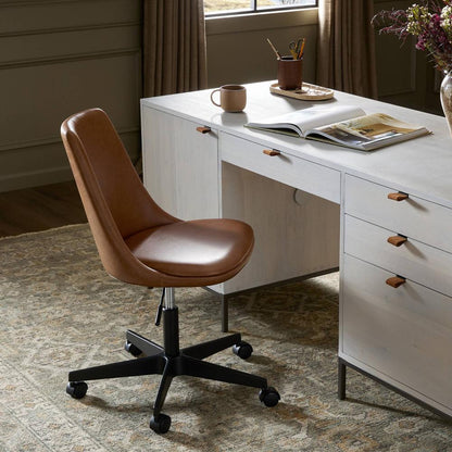 Four Hands - Lyka Desk Chair - Sonoma Chestnut - 231804-001 veiw 6