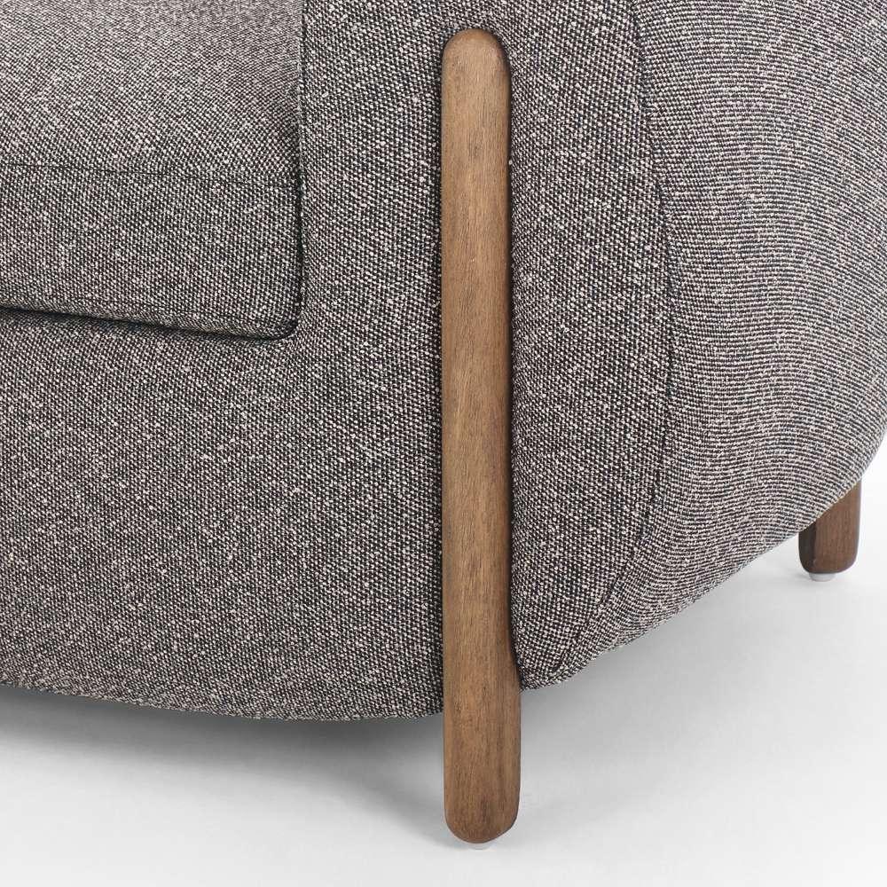 Four Hands - Lyla Chair - Capri Ebony - 108950-012 veiw 3