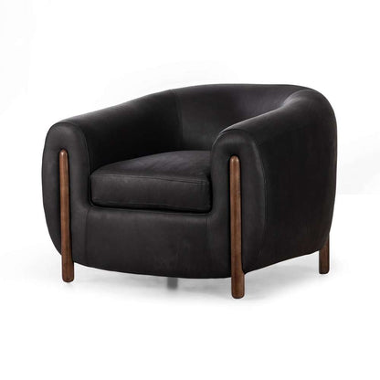 Four Hands - Lyla Chair - Heirloom Black - 108950-020 veiw 1