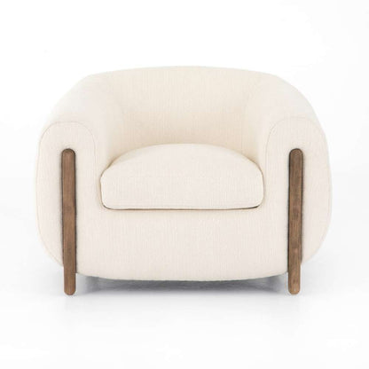 Four Hands - Lyla Chair - Kerbey Ivory - 108950-010 veiw 3