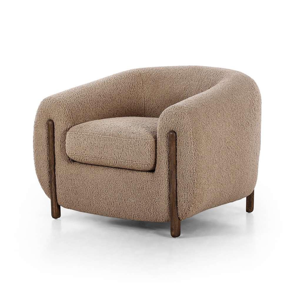 Four Hands - Lyla Chair - Sheepskin Camel - 108950-018 veiw 1