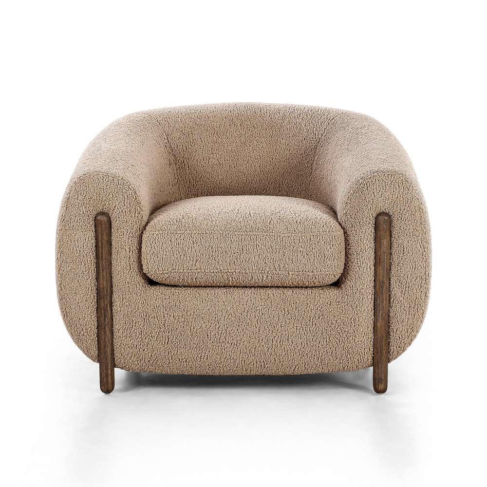 Four Hands - Lyla Chair - Sheepskin Camel - 108950-018 veiw 2