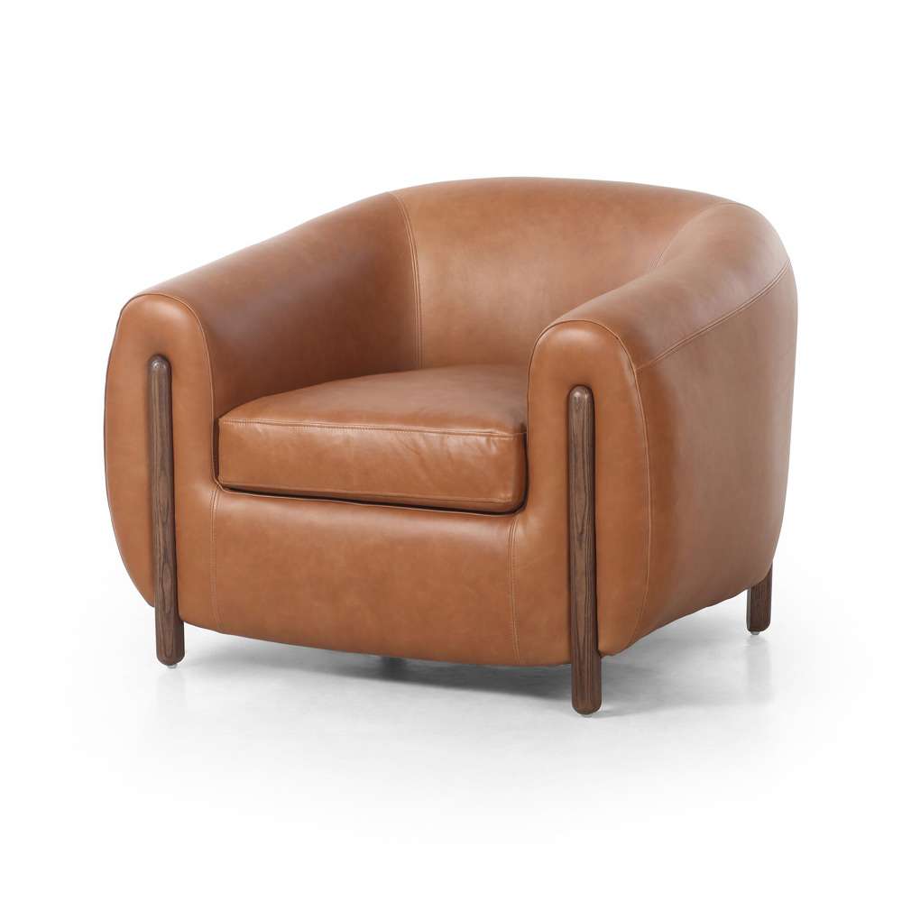 Four Hands - Lyla Chair - Valencia Camel - 108950-016 veiw 1