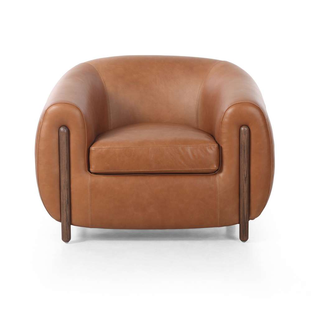 Four Hands - Lyla Chair - Valencia Camel - 108950-016 veiw 3
