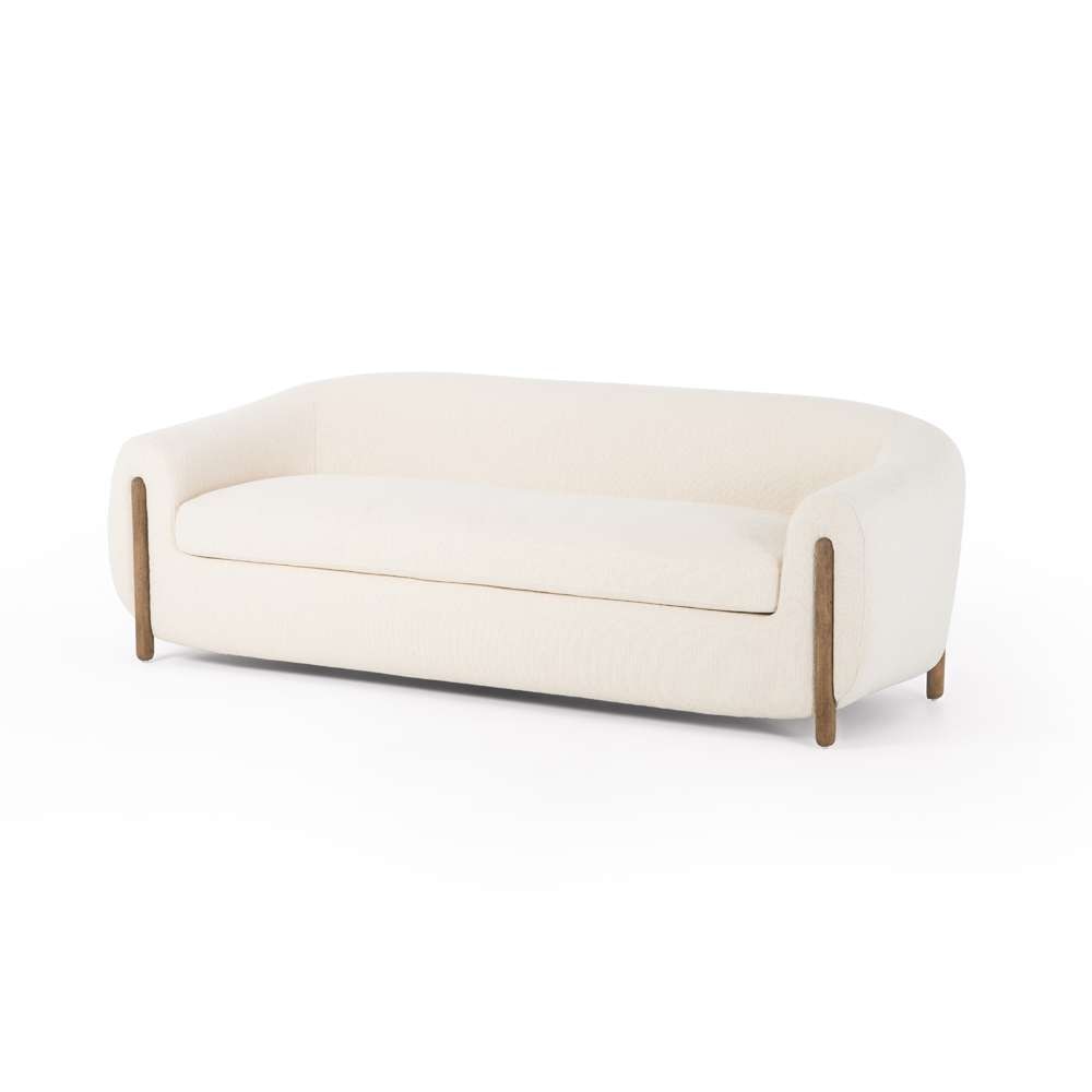 Four Hands - Lyla Sofa - 86in - Kerbey Ivory - 226555-004 veiw 1
