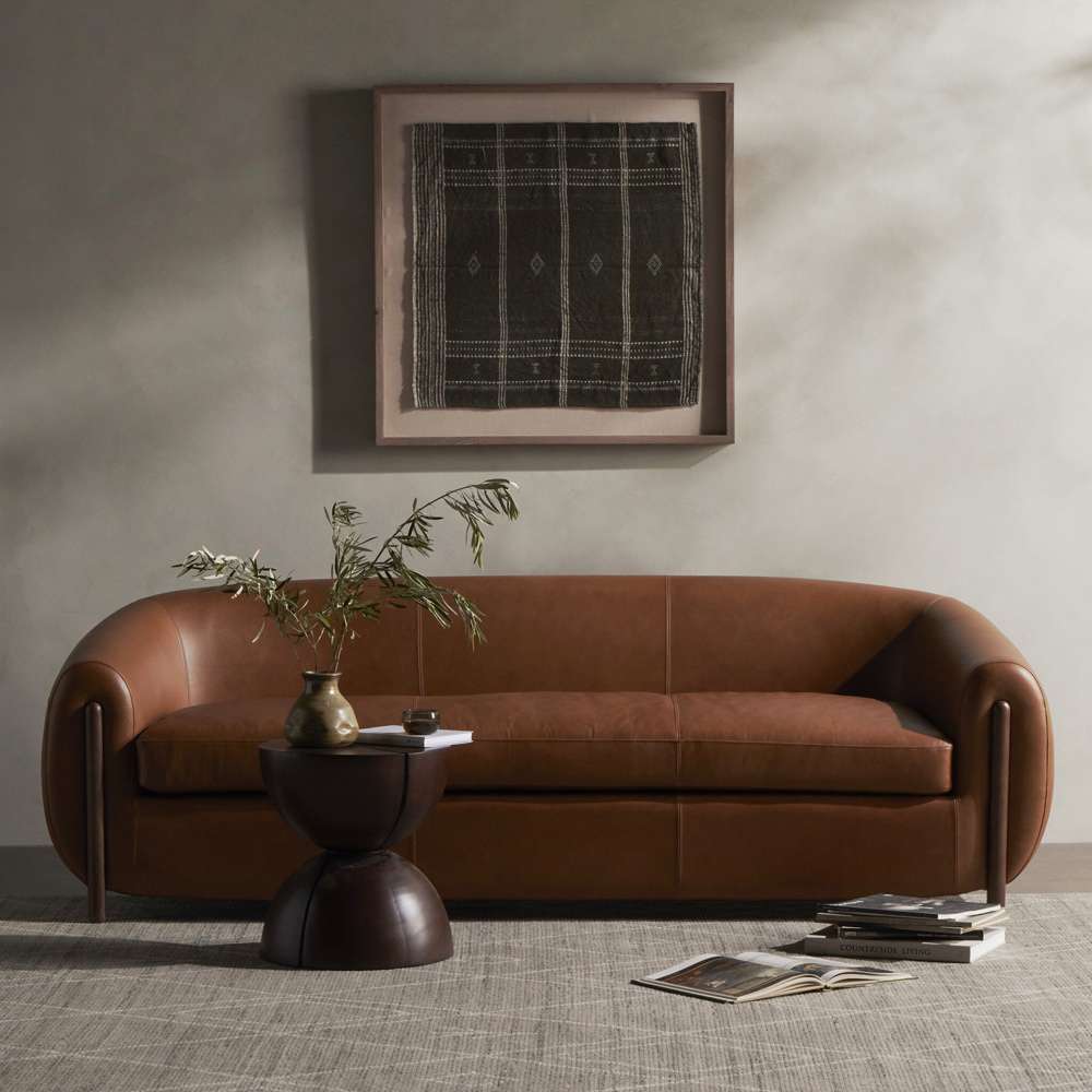 Four Hands - Lyla Sofa - Valencia Camel - 226555-010 veiw 5