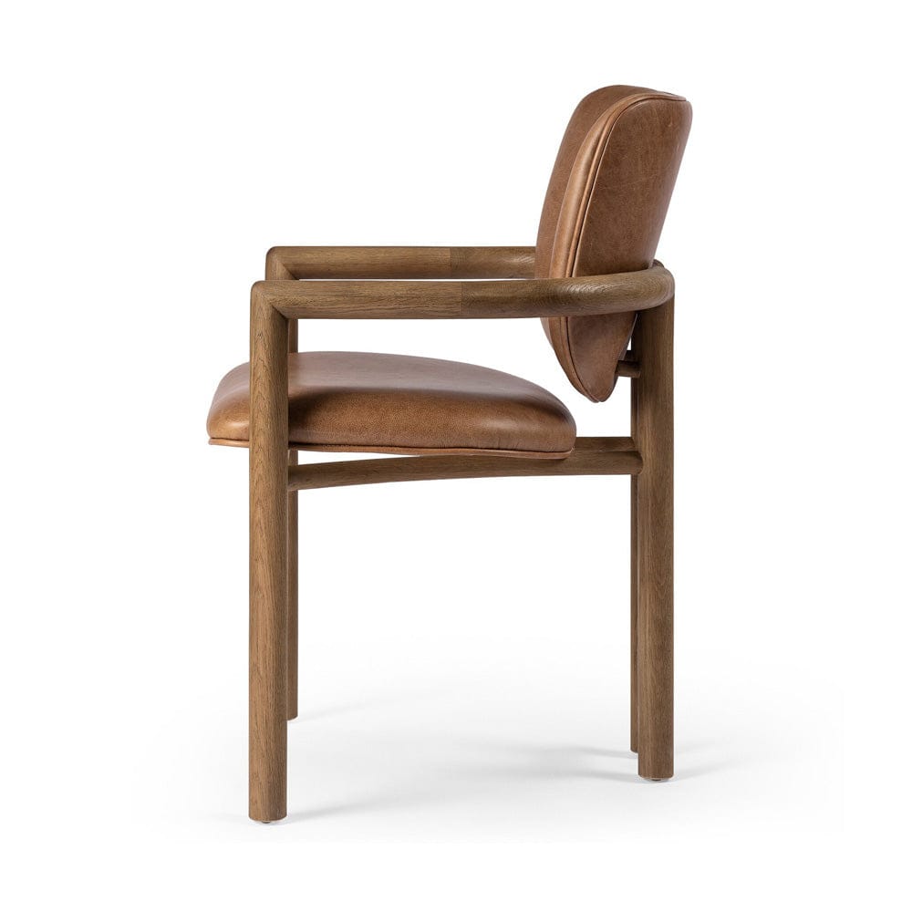 Four Hands - Madeira Dining Chair - Chaps Saddle - 229549-002 view 3