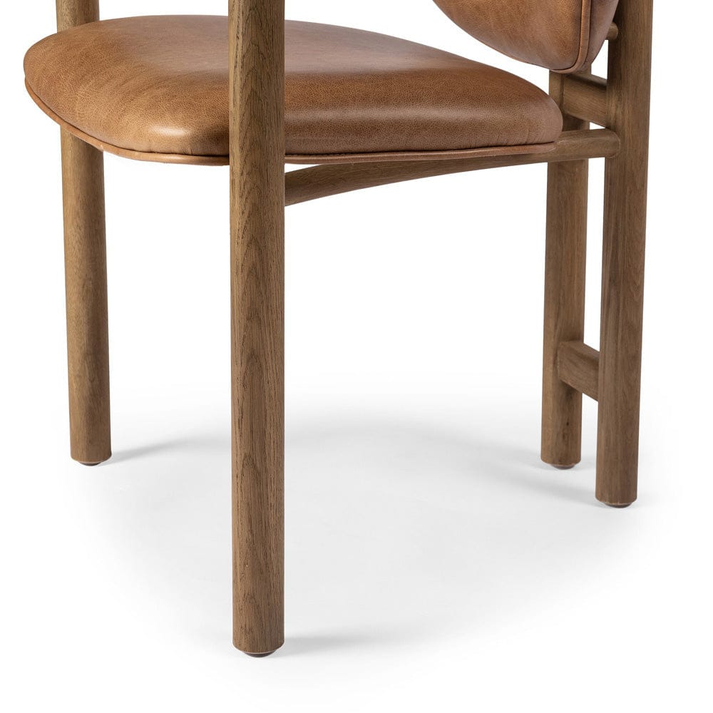 Four Hands - Madeira Dining Chair - Chaps Saddle - 229549-002 view 6