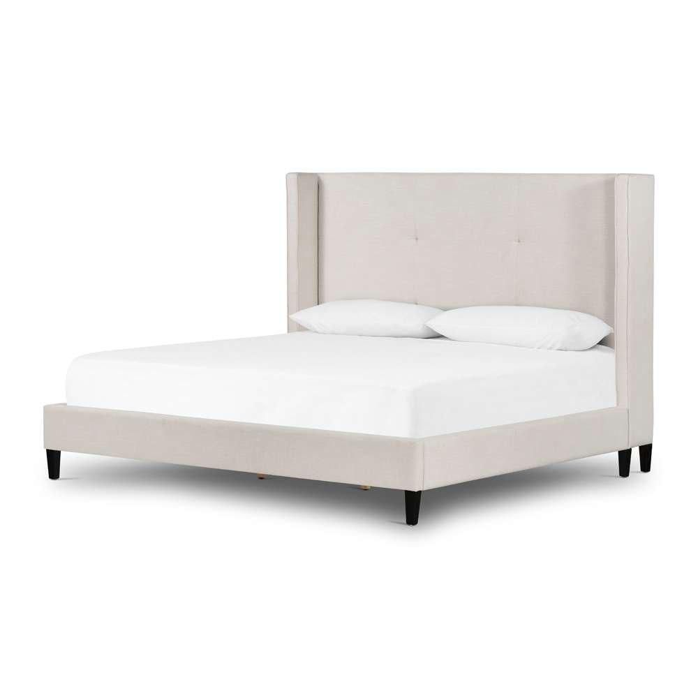 Four Hands - Madison Bed - Cambric Ivory - King - 105599-007 veiw 1