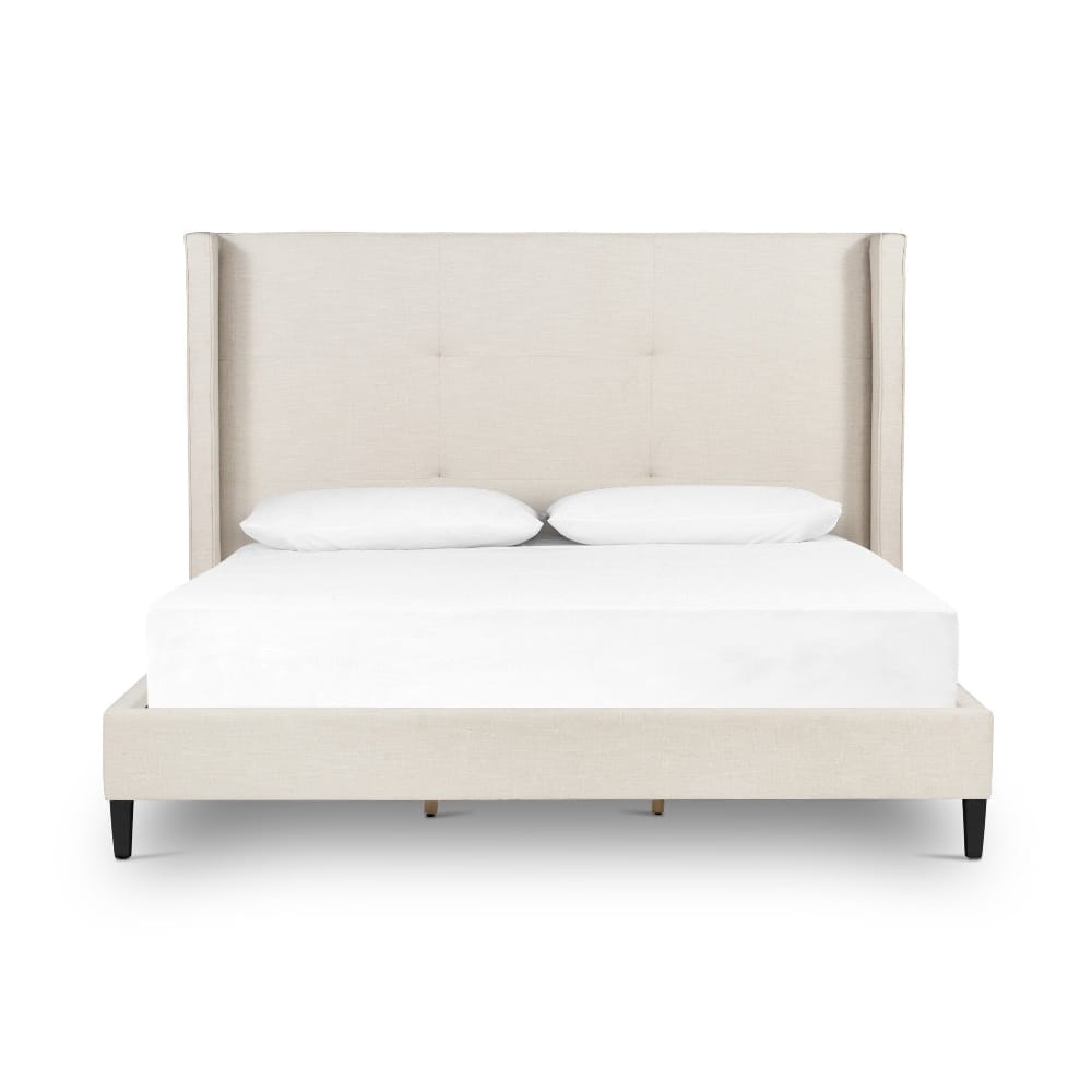 Four Hands - Madison Bed - Cambric Ivory - Queen - 105599-008 veiw 9