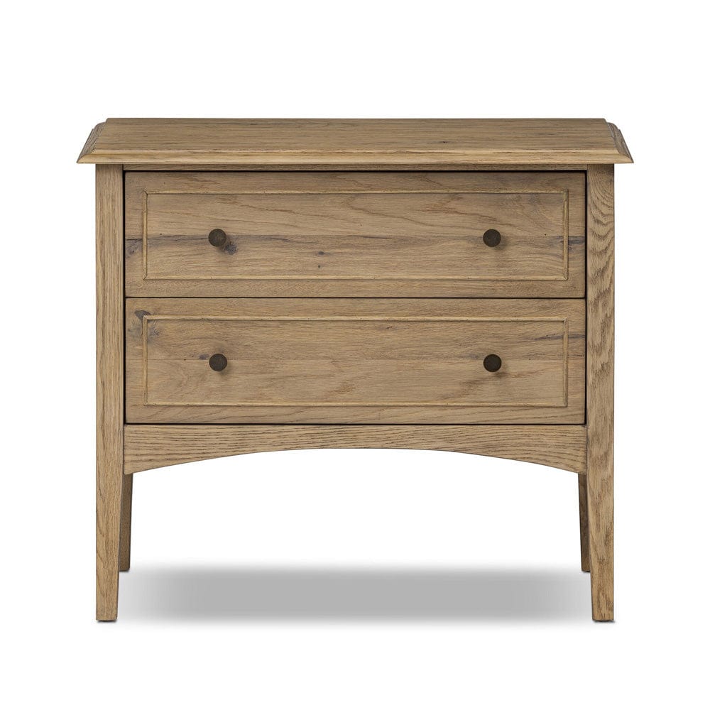 Four Hands - Maggie Nightstand - Aged Smoked Oak Resawn - 246654-003 view 1