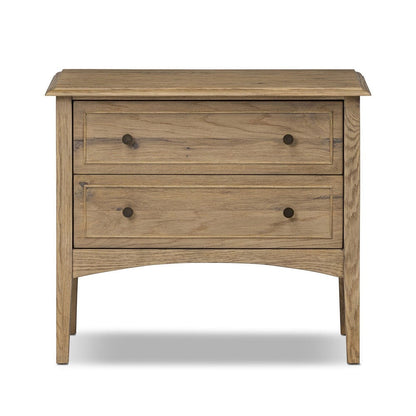 Four Hands - Maggie Nightstand - Aged Smoked Oak Resawn - 246654-003 view 1