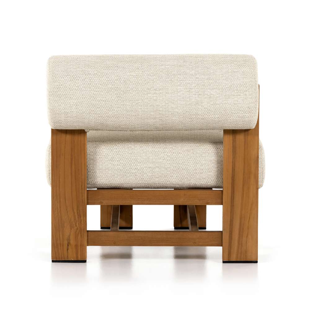Four Hands - Malta Outdoor Chair - Natural Teak - Fsc - 226884-001 veiw 2