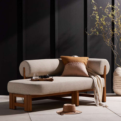 Four Hands - Malta Outdoor Chaise - Faye Sand - 233625-001 veiw 4