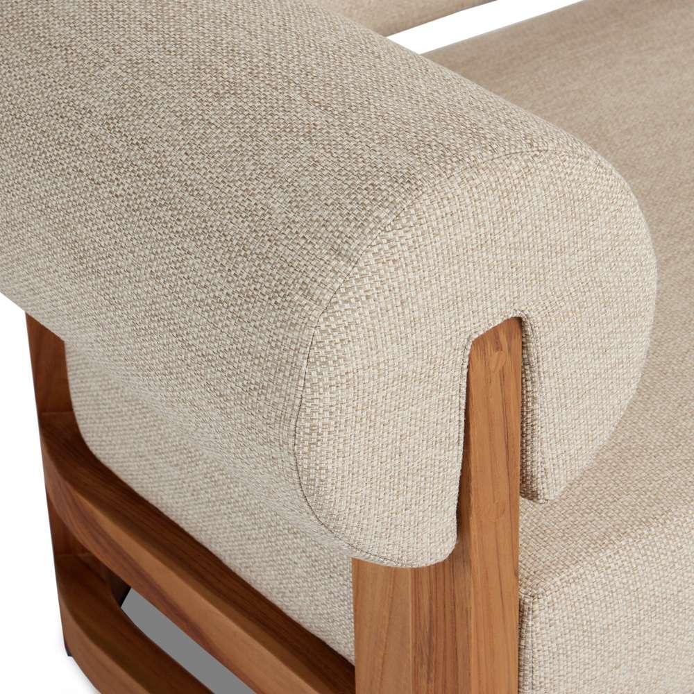 Four Hands - Malta Outdoor Chaise - Faye Sand - 233789-001 veiw 8