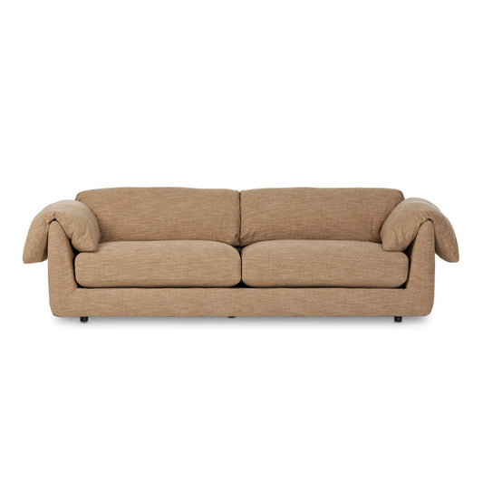 Four Hands - Marcel Sofa-102" - Laken Taupe - 241203-004 view 1