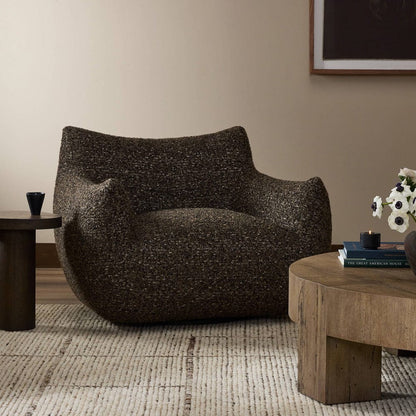 Four Hands - Margot Swivel Chair - Ivan Granite - 240670-004 view 4