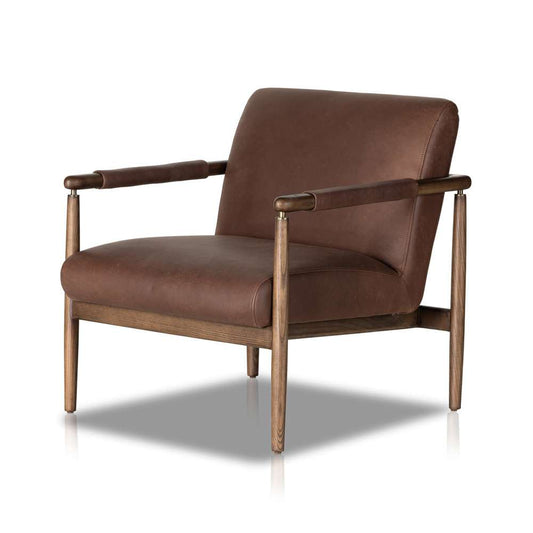 Four Hands - Markia Chair - Brickhouse Dark Brown - 230991-001 veiw 1