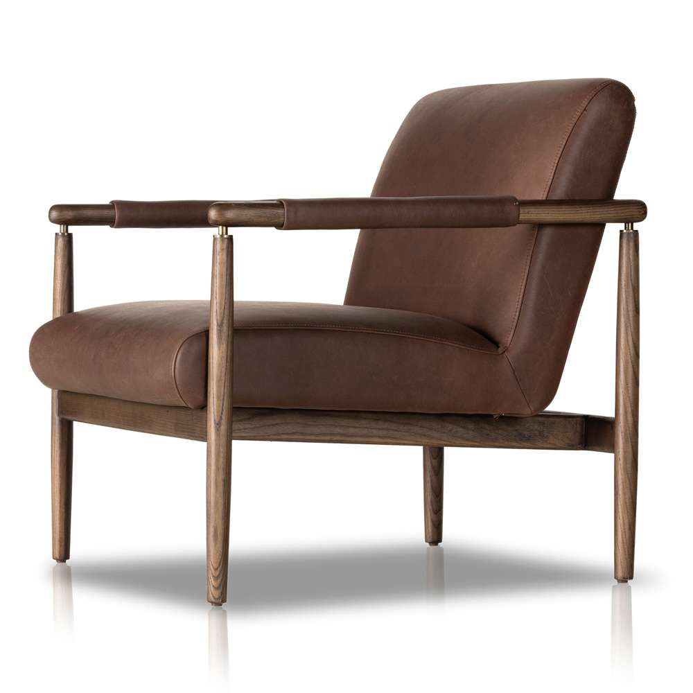 Four Hands - Markia Chair - Brickhouse Dark Brown - 230991-001 veiw 7