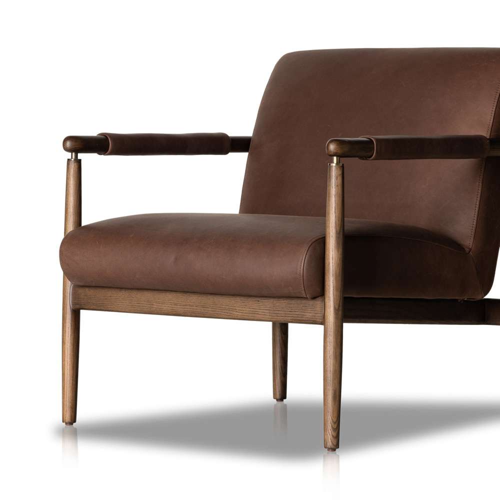 Four Hands - Markia Chair - Brickhouse Dark Brown - 230991-001 veiw 12