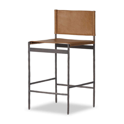 Four Hands - Marlon Bar Stool - Sonoma Butterscotch - 249336-003 view 2