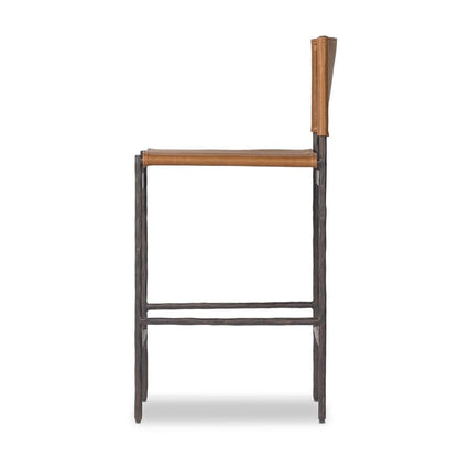 Four Hands - Marlon Bar Stool - Sonoma Butterscotch - 249336-003 view 3