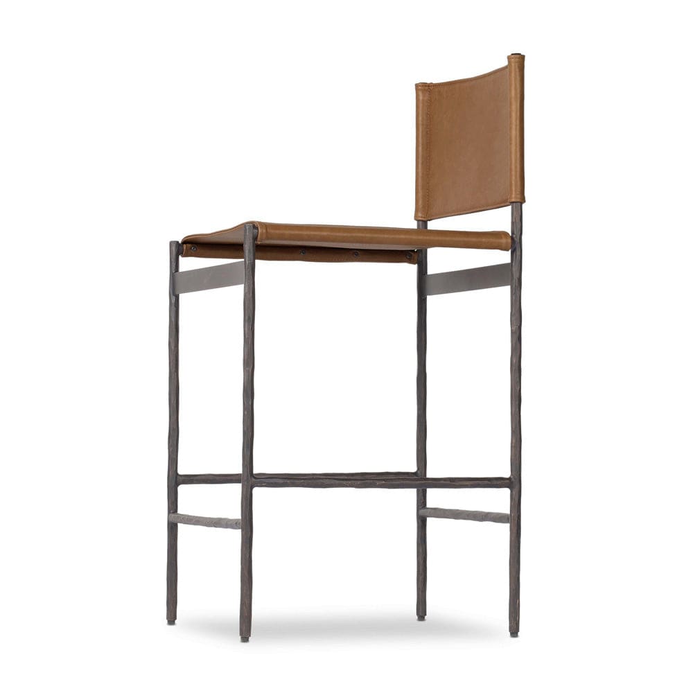 Four Hands - Marlon Bar Stool - Sonoma Butterscotch - 249336-003 view 8