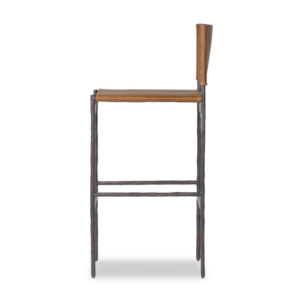 Four Hands - Marlon Counter Stool - Sonoma Butterscotch - 249336-004 view 3