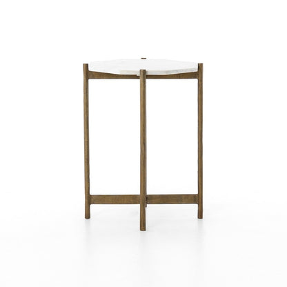 Four Hands - Adair Side Table - Raw Brass - IMAR-68A veiw 5