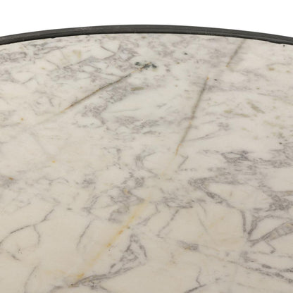 Four Hands - Marlow - Balboa Outdoor Dining Table - Veined White Marble - 245202-001 veiw 7