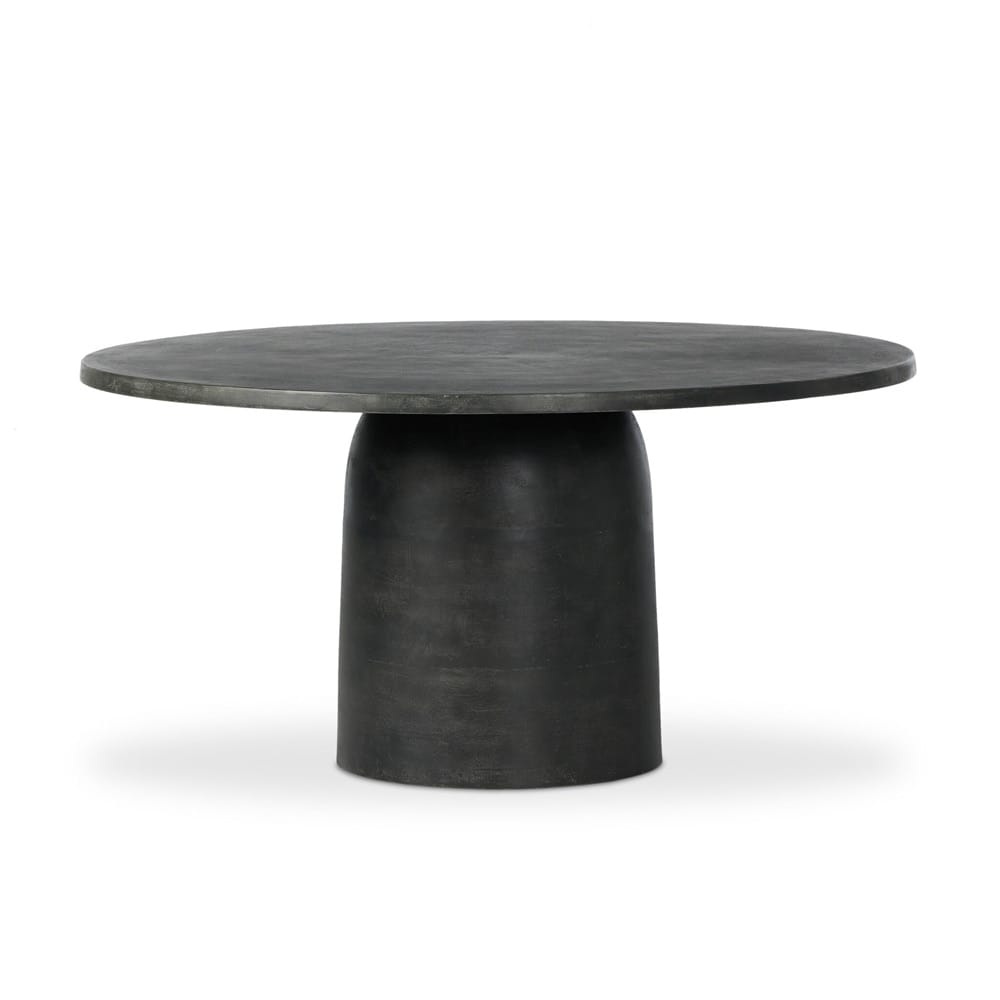 Four Hands - Marlow - Basil Outdoor Dining Table 60in - Aged Grey - 242427-001 veiw 1