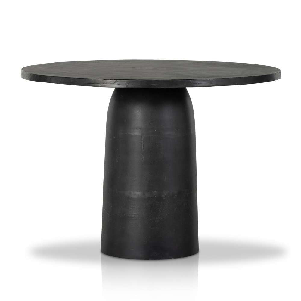 Four Hands - Marlow - Basil Outdoor Dining Table - Aged Grey - 232410-001 veiw 9