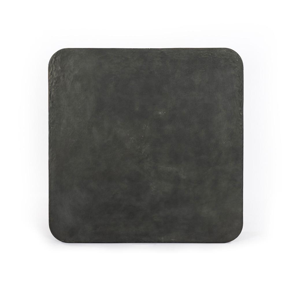 Four Hands - Marlow - Basil Square Outdoor Coffee Table - Aged Grey - 232614-001 veiw 3