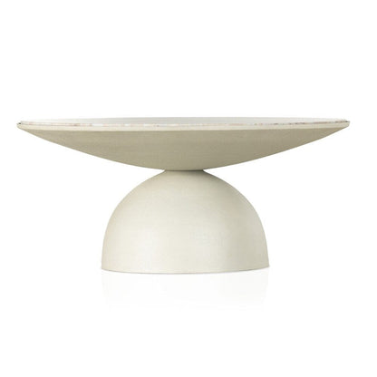 Four Hands - Marlow - Corbett Coffee Table - Creamy Taupe Marble - 224138-002 veiw 4
