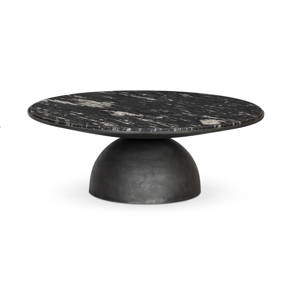 Four Hands - Marlow - Corbett Coffee Table - Polished Black Marble - Large - 236723-002 veiw 1