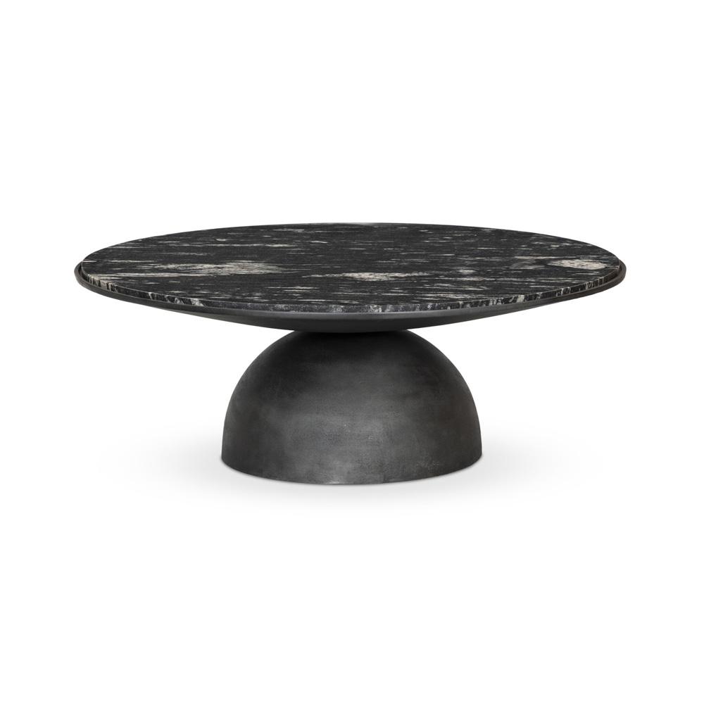 Four Hands - Marlow - Corbett Coffee Table - Polished Black Marble - Large - 236723-002 veiw 2
