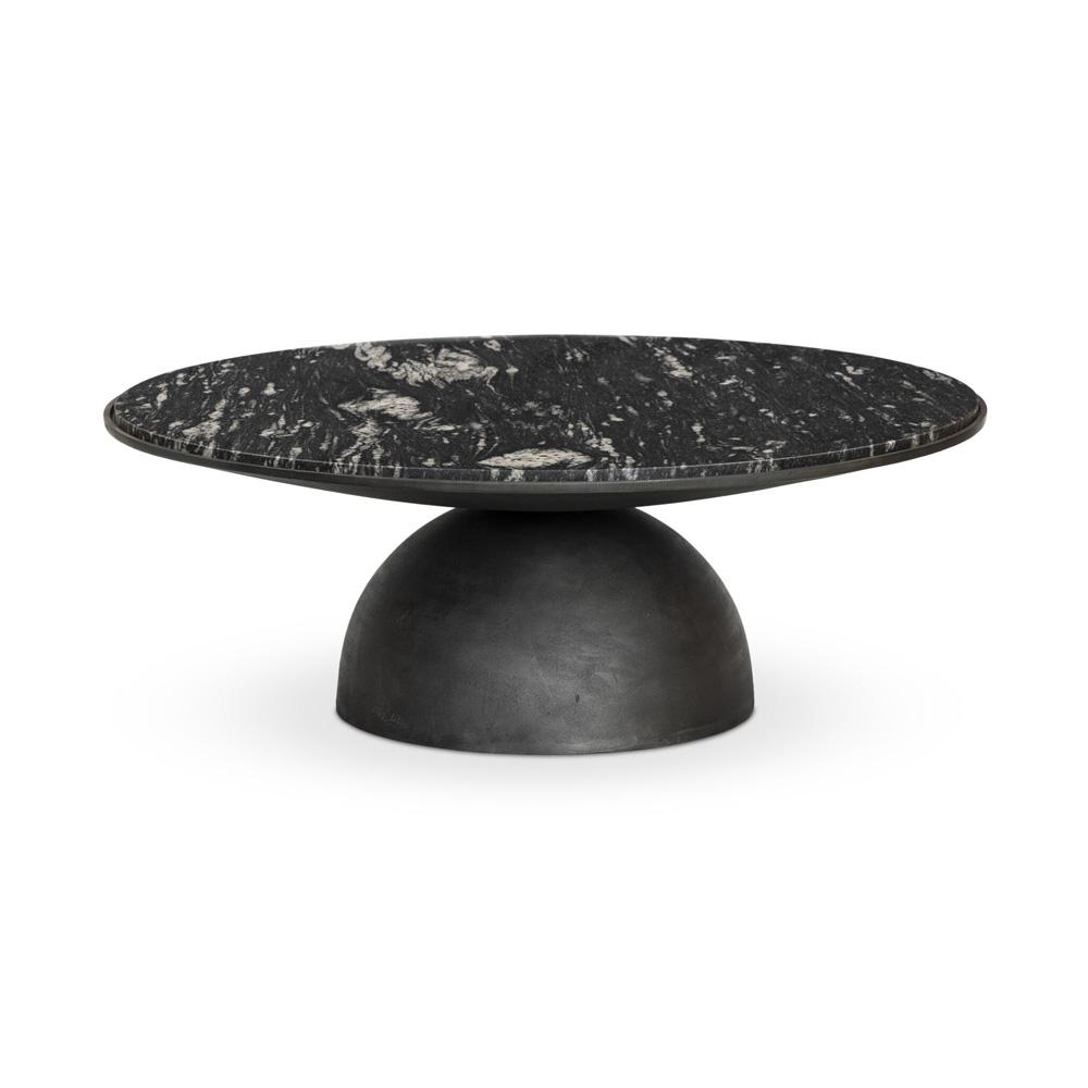Four Hands - Marlow - Corbett Coffee Table - Polished Black Marble - Large - 236723-002 veiw 3