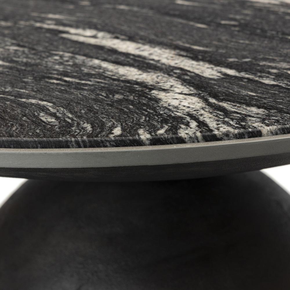 Four Hands - Marlow - Corbett Coffee Table - Polished Black Marble - Small - 224138-005 veiw 7