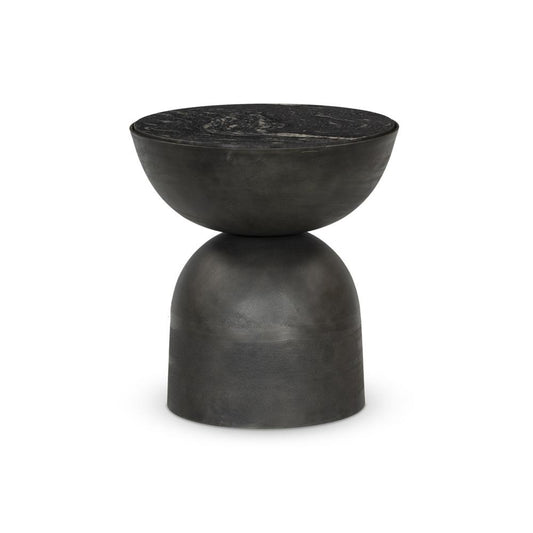 Four Hands - Marlow - Corbett End Table - Polished Black Marble - 234242-003 veiw 1