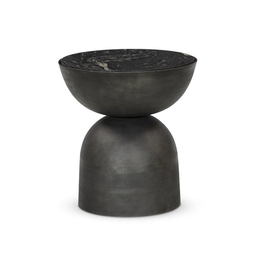 Four Hands - Marlow - Corbett End Table - Polished Black Marble - 234242-003 veiw 2