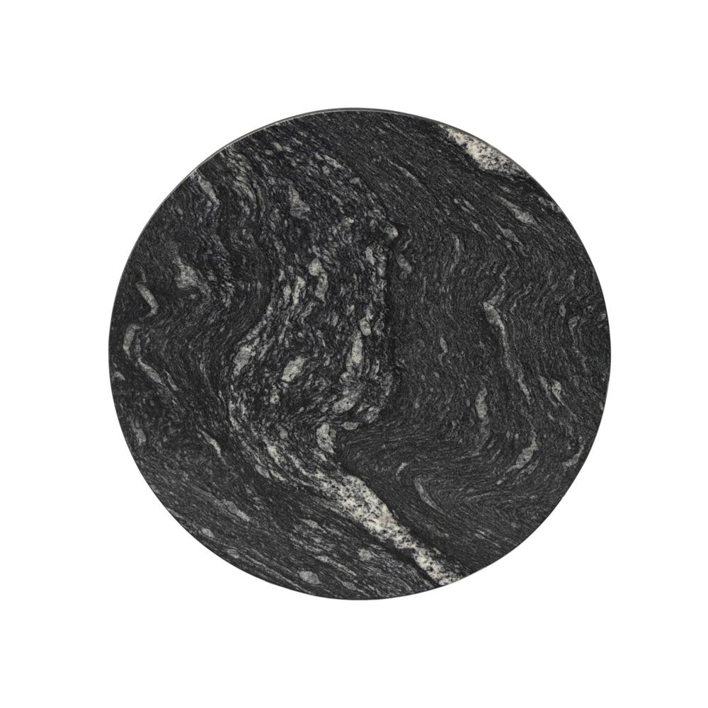 Four Hands - Marlow - Corbett End Table - Polished Black Marble - 234242-003 veiw 3