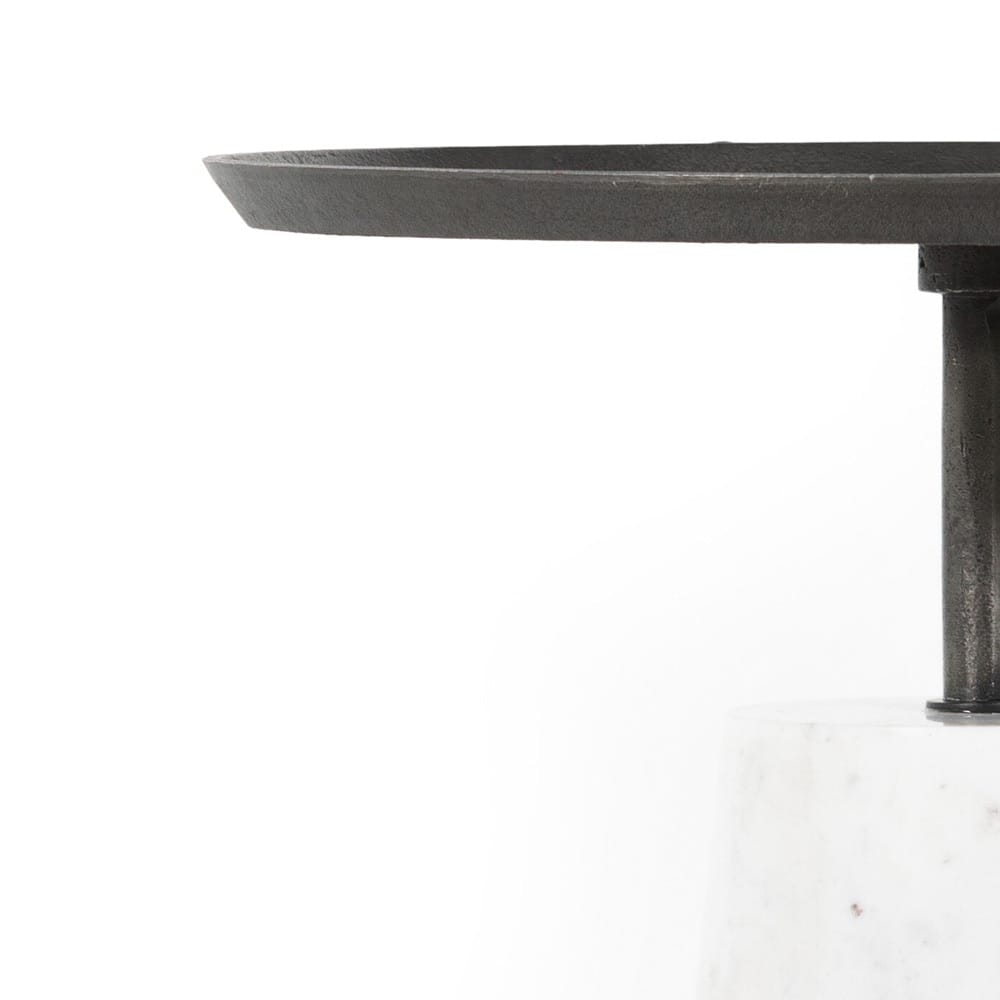 Four Hands - Marlow - Cronos End Table - Hammered Grey - 226804-001 veiw 7