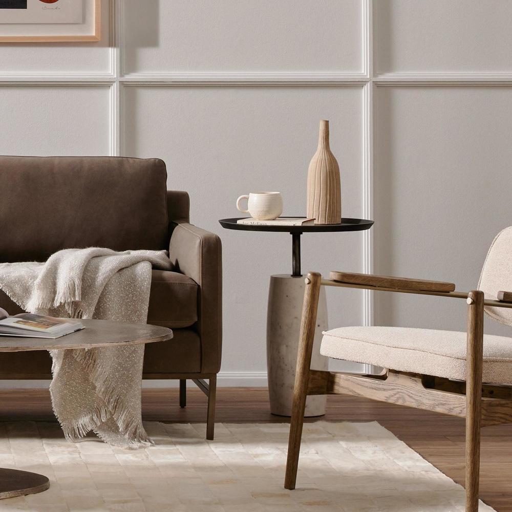 Four Hands - Marlow - Cronos End Table - Hammered Grey - 226804-001 veiw 8
